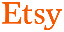 We're on Etsy! 1 Etsy logo.svg